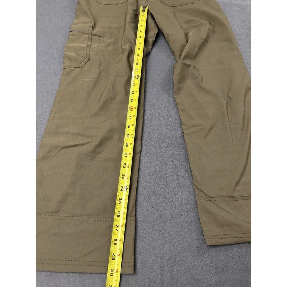 Prana Stretch Zion Pants II Mens Size 33x30 Slate Green Relaxed Fit Straight NWT